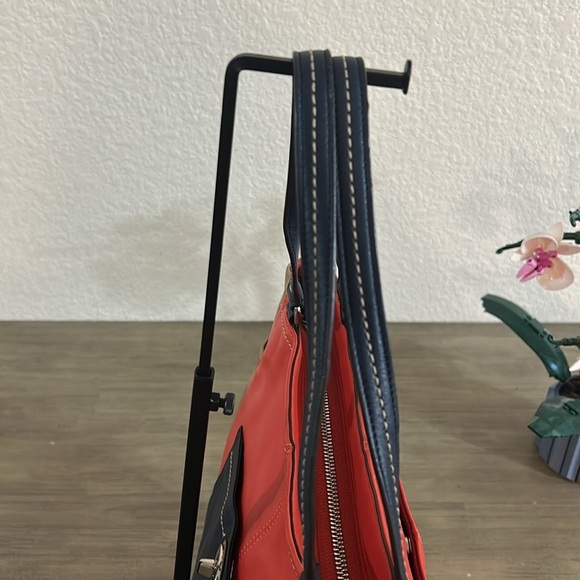 Coach F24391 Park Color Block Large Hobo Vermillion Multicolor - Picture 4 of 10